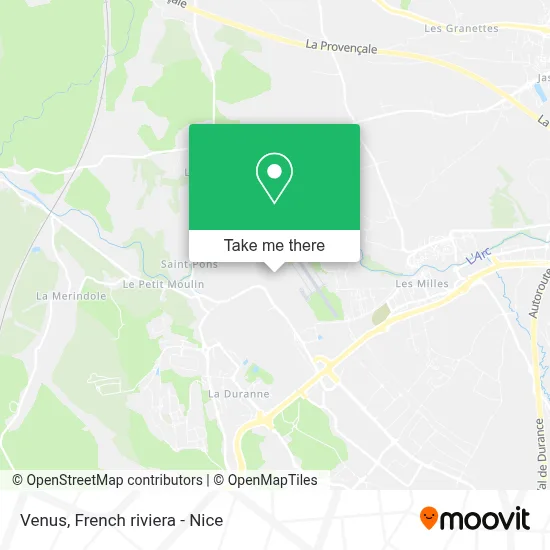 Venus map