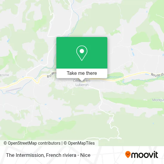L'Entracte map