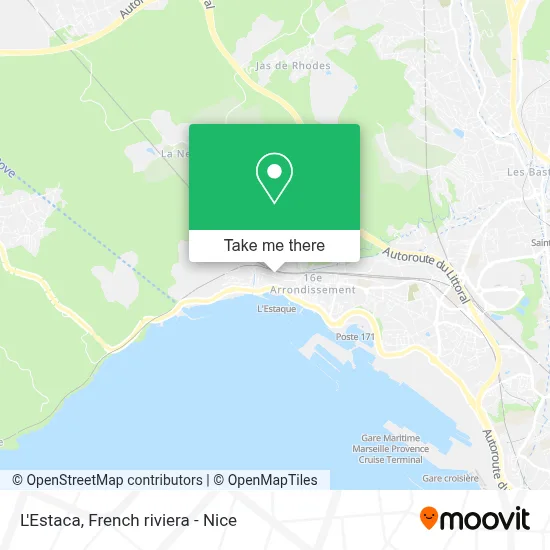 L'Estaca map