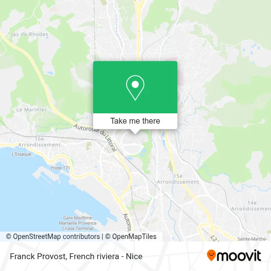 Franck Provost map