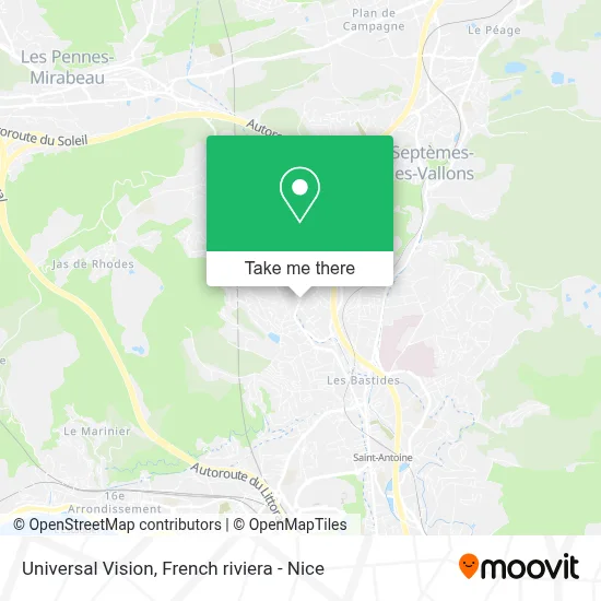 Universal Vision map