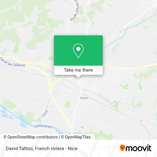 David Tattoo map