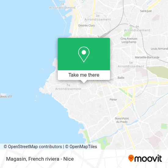 Magasin map