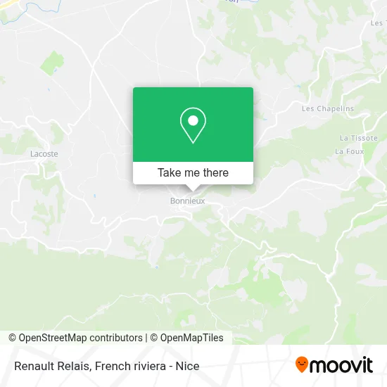 Renault Relais map