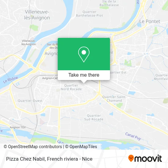 Pizza Chez Nabil map