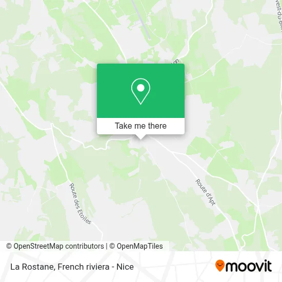 La Rostane map
