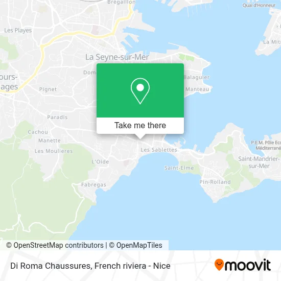 Di Roma Chaussures map