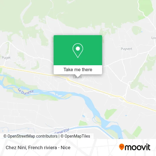 Chez Nini map