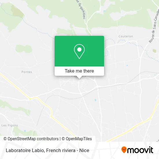 Laboratoire Labio map