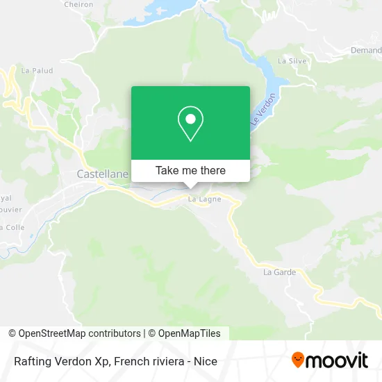 Rafting Verdon Xp map