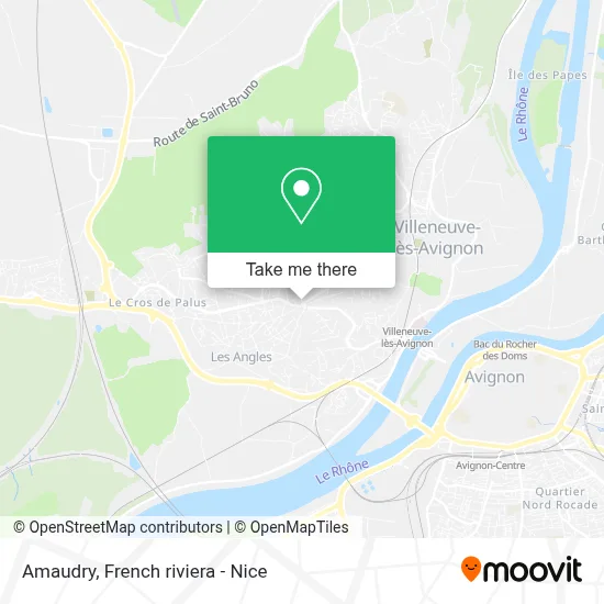 Amaudry map