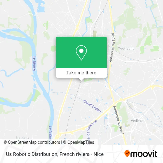 Us Robotic Distribution map