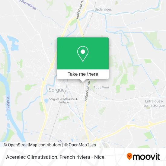 Acerelec Climatisation map
