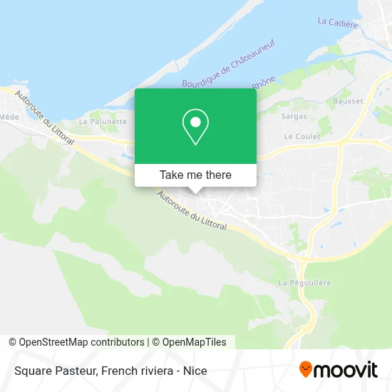 Square Pasteur map