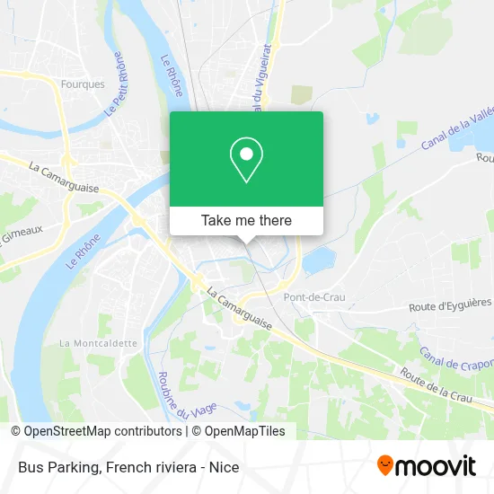 Parking Bus map