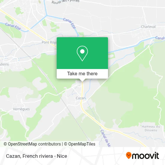Cazan map