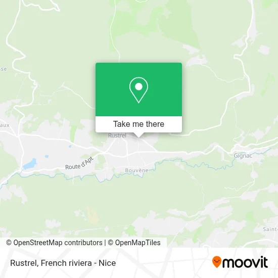 Rustrel map