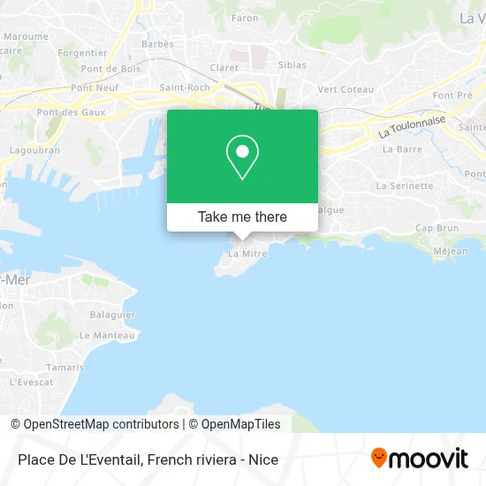 Place De L'Eventail map