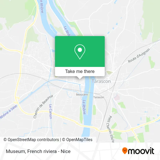 Musée map