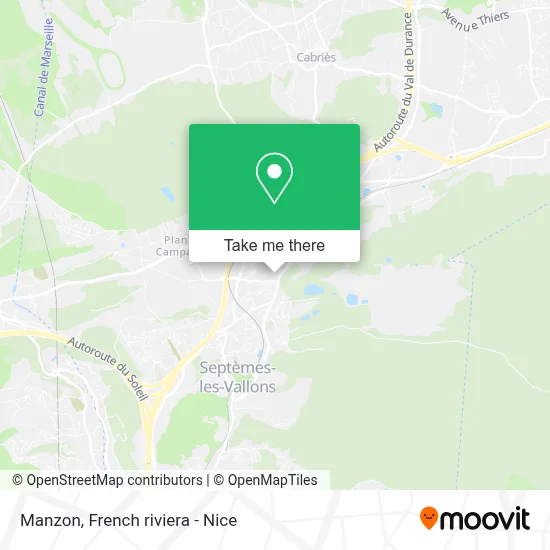 Manzon map