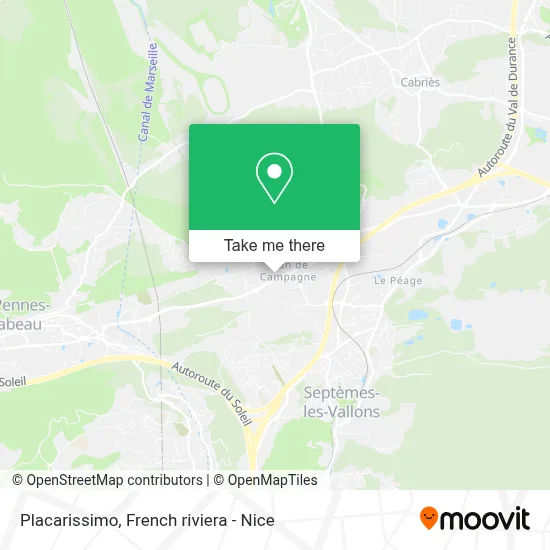 Placarissimo map
