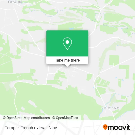 Temple map