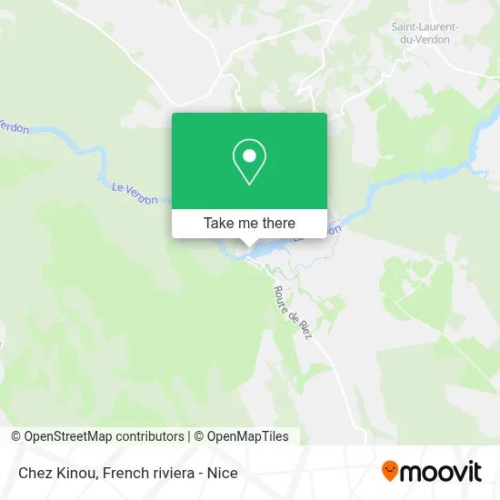 Chez Kinou map