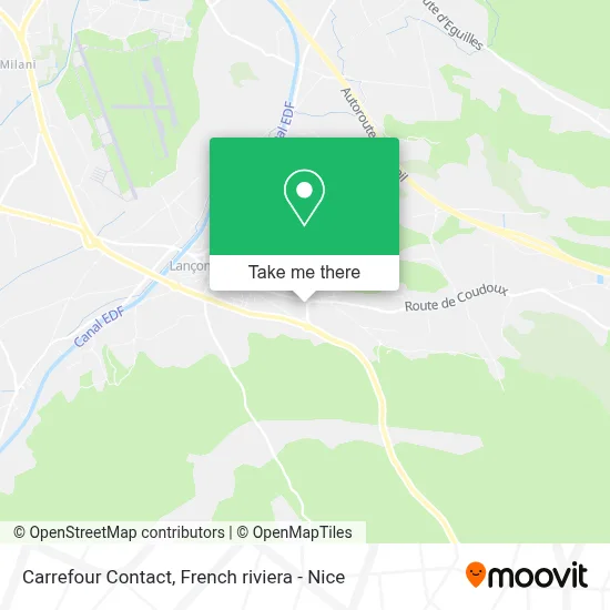 Carrefour Contact map