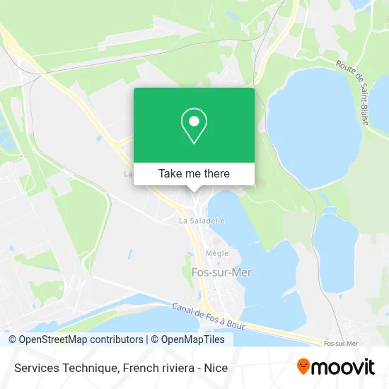 Services Technique map
