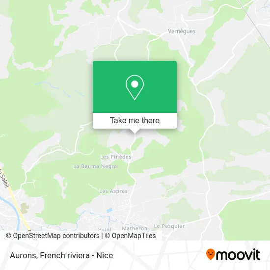 Aurons map