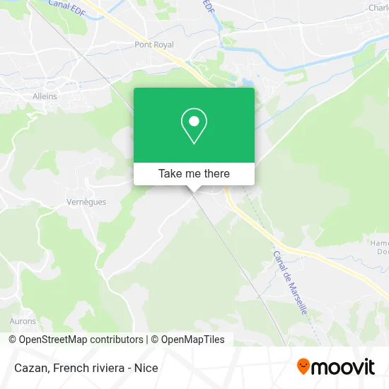 Cazan map