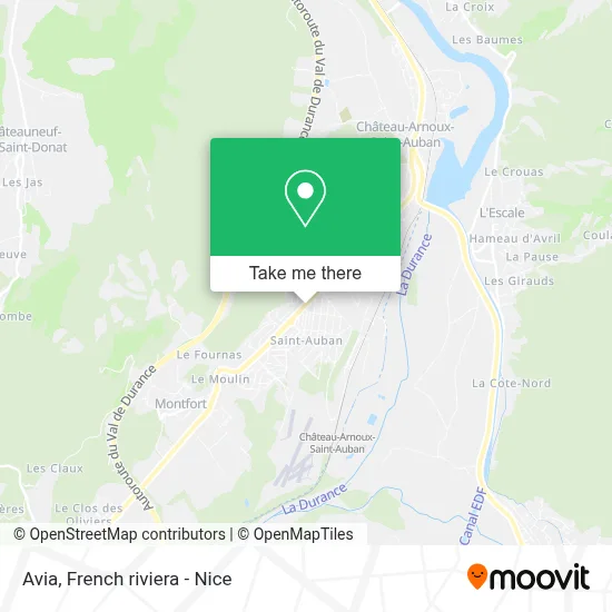 Avia map