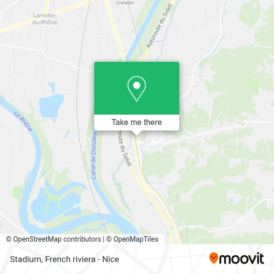 Stade map