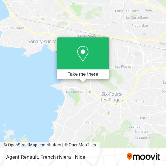 Agent Renault map