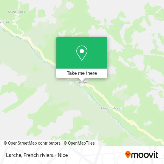 Larche map