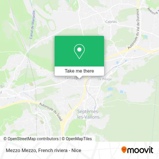 Mezzo Mezzo map