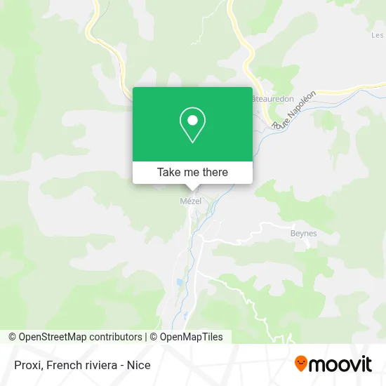 Proxi map