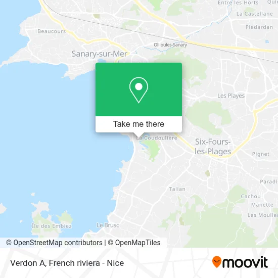 Verdon A map