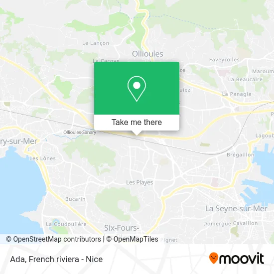 Ada map