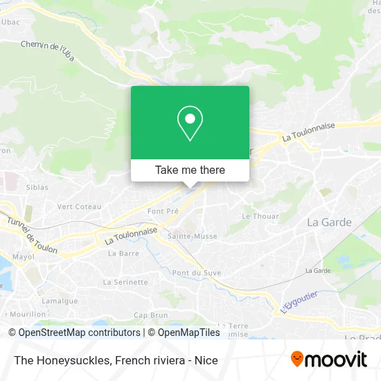 Les Chèvrefeuilles map