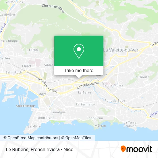 Le Rubens map