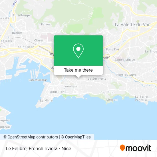 Le Felibre map