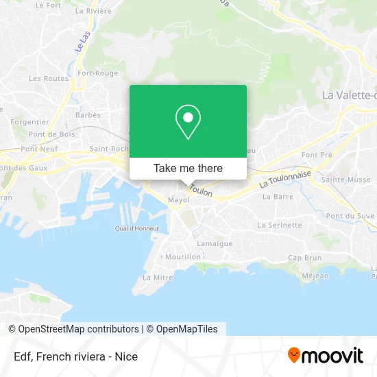 Edf map