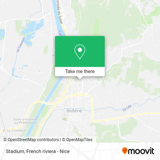 Stade map