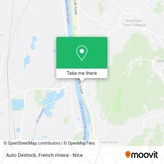 Mapa Auto Destock
