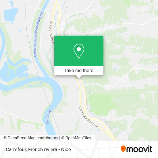 Carrefour map