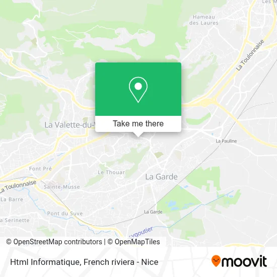 Html Informatique map