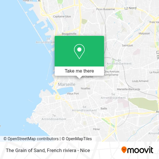 Le Grain De Sable map