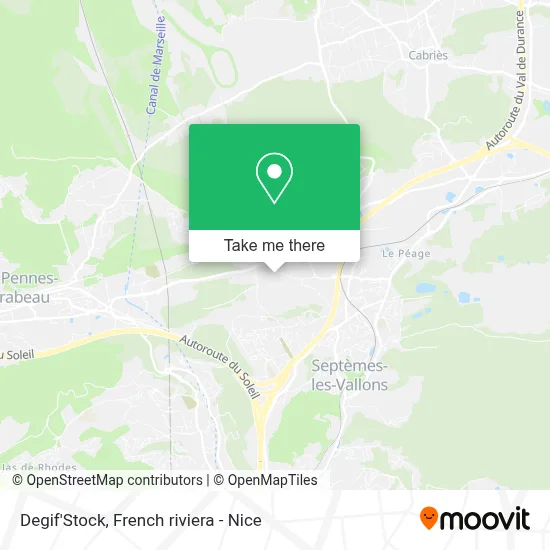 Degif'Stock map