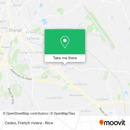 Cedeo map